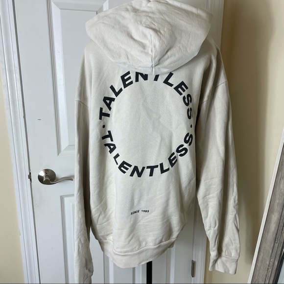 Talentless Hoodie Bone large - Picture 1 of 6